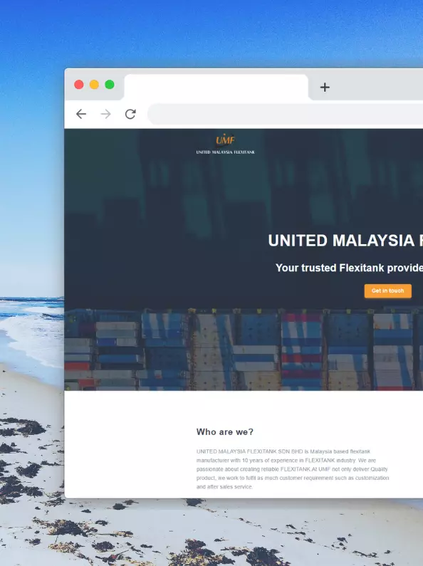 United Malaysia Flexitank project by INSOMATIC